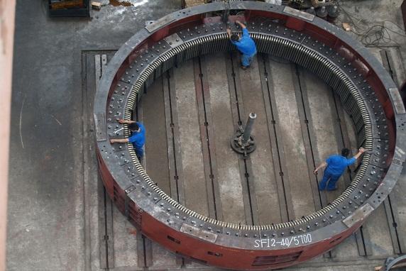 榮丁電站定子 榮丁電站定子